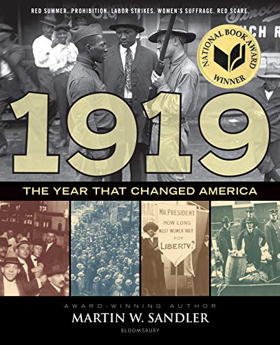 Cover of 1919 The Year That Changed America by Martin W. Sandler