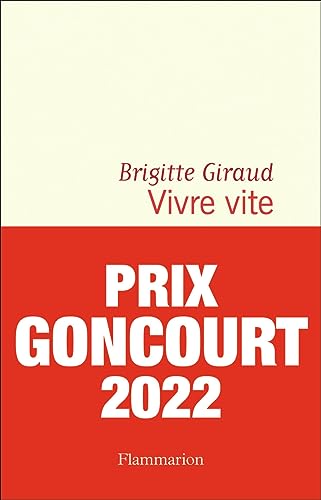 Cover of Vivre Vite by Brigitte Giraud