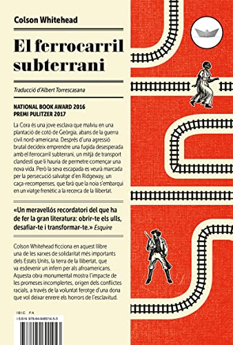 Cover of The Underground Railroad by Colson Whitehead